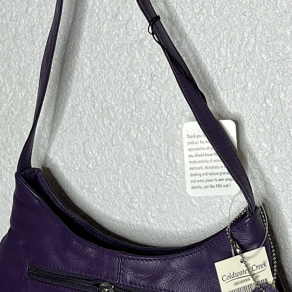 Coldwater Creek Purple Shoulder Bag - Picture 4 of 10